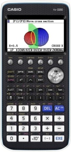 CASIO PRIZM FX-CG50 Color Graphing Calculator,Black & White,7.21"Wx10.32"Lx2.05"H