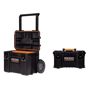 RIDGID 2.0 Pro 22 in. Gear System Rolling Tool Box and Tool Box