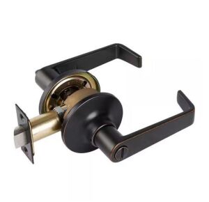 Universal Hardware Light Duty Commercial Privacy Lever, ADA, UL 3-Hr Fire, ANSI Grade 2, Aged Bronze Finish 