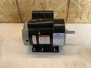 VEVOR Air Compressor Electric Motor, 5 HP SPL 3450 RPM, 208-230 Volt 3.1 KW Single Phase, 56 Frame 5/8" Keyed Shaft 60 Hz, Commercial-Duty CCW Rotation, 1.88" Shaft Length NEMA for Air Compressors