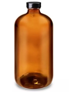 Round Glass Bottles - Tinted (50 Count)