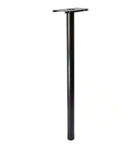 Pacifica In-Ground Steel Mailbox Post Black 