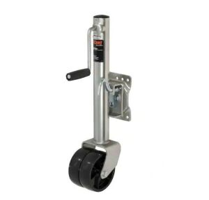 CURT Marine Jack with Dual 6" Wheels, 1,500 lbs., 10" Travel 