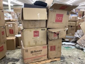 Pallet of Incomplete Patio Furniture Pieces