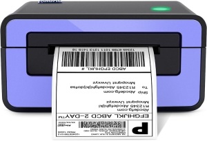 POLONO Label Printer - 150mm/s 4x6 Thermal Label Printer, Commercial Direct Thermal Label Maker, Compatible with Amazon, Ebay, Etsy, Shopify and FedEx, One Click Setup on Windows and Mac