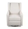 Noble House Hounker Beige Fabric Recliner 