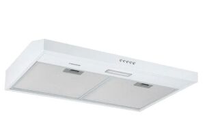 Ancona 30 in. 110 CFM Convertible Under-Cabinet Range Hood in White with LED Lights 