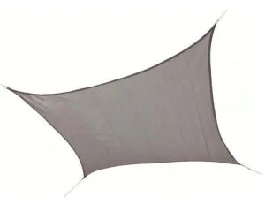 Vigoro 12 ft. x 12 ft. Stone Gray Square Shade Sail 