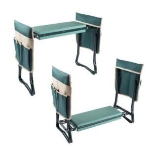 Gardening Kneeling Bench with Tool Pouches 