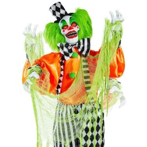 Funhouse Freddy The Motion Activated Animatronic Killer Clown Halloween Prop 