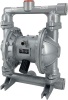 Cozyel Air-Operated Diaphragm Pump Double Diaphragm Pump 1-1/2 inch Inlet & Outlet, Air Diaphragm Pump Dual Diaphragm Air Pump Aluminum Alloy 44 GPM Max 115PSI, QBK_40L