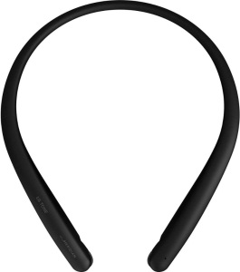 LG Tone Style HBS-SL5 Bluetooth Wireless Stereo Neckband Earbuds Tuned by Meridian Audio,Black, 2.3