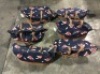 Lot of (6)&nbsp;A New Day Navy Tropical Weekend Large Tote Bags - New&nbsp;