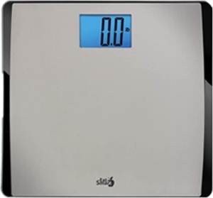 Eat Smart Precision 550 Pound Extra-High Capacity Digital Bathroom Scale with Extra-Wide Platform , Stainless