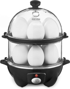 BELLA Double Tier Egg Cooker, Boiler, Rapid Maker & Poacher