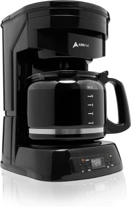 AdirChef 815236016950 12-Cup Programmable Coffeemaker, Blac