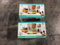 Lot of (2) The First Years Disney Helping Hands Feeding and Activity Seats - New&nbsp;