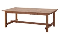 NORDVIKEN&nbsp;Extendable table, antique stain,&nbsp;82 5/8/113 3/4x41 3/8 " $699.00