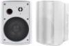 STUDIOFINIX 6.5 Inches 400 Watt Indoor Outdoor Bluetooth Speakers Wall Mount Speakers Waterproof Weather Resistant for Patio Garage Home Outdoor (White)
