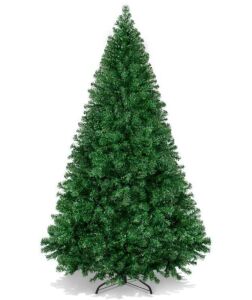 6' Premium Artificial Pine Christmas Tree w/ Foldable Metal Base 