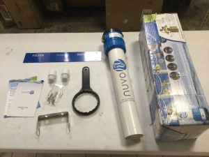 Nuvo H2O Dphb-a Home Water Softener System, 5 X 24". Used, Like New