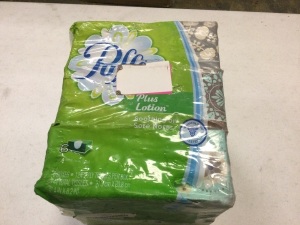 6-Pack of Puffs Tissues. 