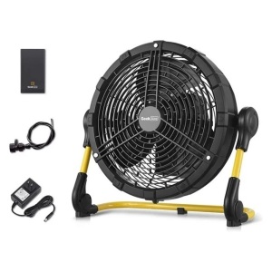 Geek Aire CF200M Outdoor 16in USB Rechargeable Battery Powered Misting Fan