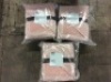 Lot of (3) Sweater Fleece Blankets, Full/Queen - New
