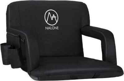 Nalone Folding Stadium Seat for Bleachers with Back Support