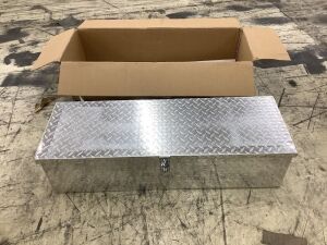 Tuffiom Aluminum Tool Box - Dented Corner