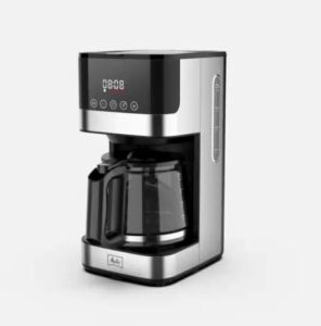 Melitta 10-Cup Silver Coffee Maker