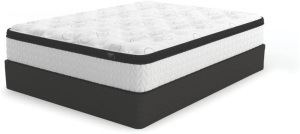 Ashley Chime 12" Plush Hybrid Mattress, CertiPUR-US Certified Foam, King - NEW