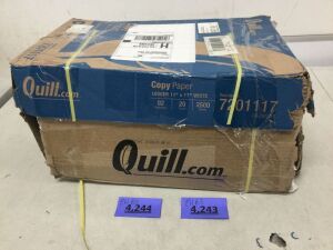 Quill Brand® Copy Paper LEDGER 11" x 17" WHITE 92 Brightness 20 Pound 2500 Sheets 7201117