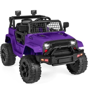 12V Kids Ride-On Truck Car w/ Parent Remote Control, Spring Suspension 39.25"(L) x 26"(W) x 26"(H)