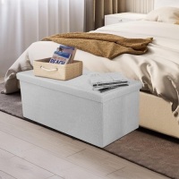Folding Storage Ottoman Bench 78 X 40 X 14.5cm