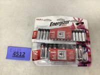 Energizer Max Double A and Triple A Two Pack