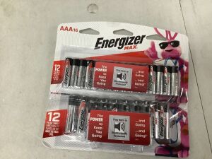 Energizer max Triple A and Double A Two Pack