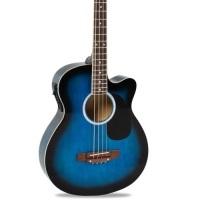 Acoustic Electric Bass Guitar w/ Equalizer, Truss Rod&nbsp;45.5"(L) x 18.3"(W) x 49"(H)