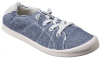 Natural Reflections Lindsey Canvas Shoes for Ladies - Blue - 9M, E-Commerce Return