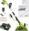 COPLAR Cordless Trimmer & Edger 20V Max, 10 inch Grass Trimmer 2.0Ah Battery and Charger Included