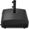 Fillable Mobile Umbrella Base Stand w/ 4 Wheels, 2 Locks, 123lb Capacity&nbsp;22"(L) x 22"(W) x 7"(H)