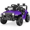 6V Kids Ride-On Truck Car w/ Parent Remote Control, 4-Wheel Suspension34.5"(L) x 23.25"(W) x 22.75"(H)