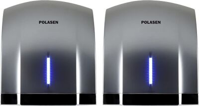 POLASEN 110V Automatic Compact High Speed Hand Dryer, Set of 2 