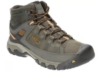 KEEN Targhee III Mid Waterproof Hiking Boots for Men - Black Olive/Golden Brown - 12M, E-commerce Return
