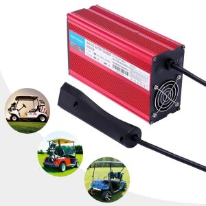 48V 15A For EZGO Golf Cart Battery Charger Smart Charger 3 Pin Triangle Plug