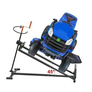 Lawn Mower Lift Jack with Manual Handle & Power Tool Extension Handle, 882 lbs Capacity 