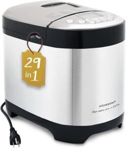 KITCHENARM 29-in-1 SMART Bread Machine with Gluten Free Setting