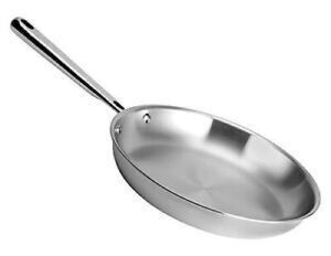 Misen 12 Inch Stainless Steel Full Clad Frying Pan