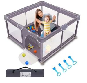 Li'l Pengyu Baby Playpen, 50" x 50" 