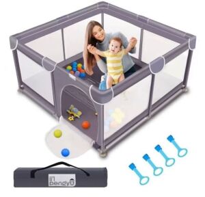 Li'l Pengyu Baby Playpen, 50" x 50" 